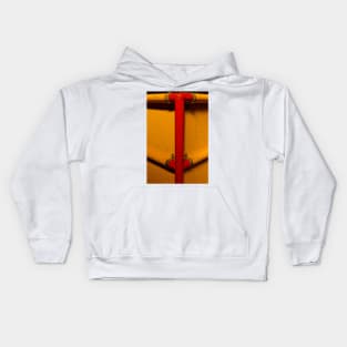 Yellow and Red Kids Hoodie